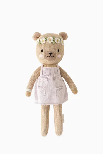 Little Olivia The Honey Bear Soft Toy in Cotton