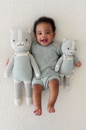 Little Dylan The Kitten Soft Toy in Cotton