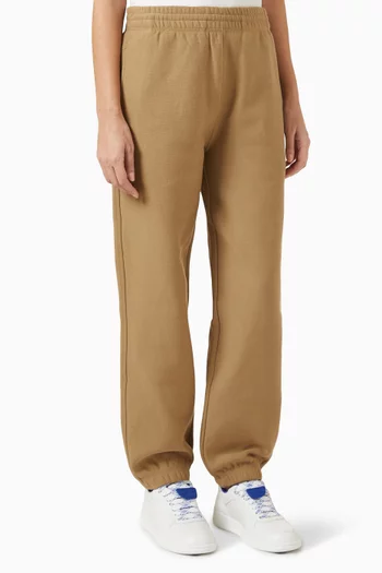 Elasticated-waist Pants in Cotton