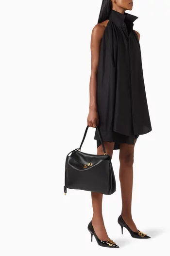 حقيبة يد روديو متوسطة جلد عجل