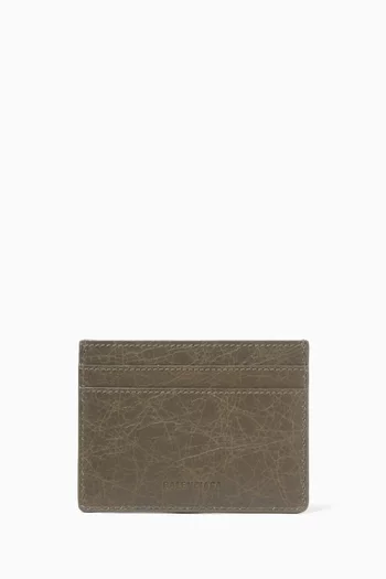 Le City Card Holder in Arena Lambskin