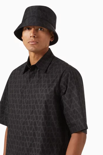 Toile Iconographe Bucket Hat in Nylon