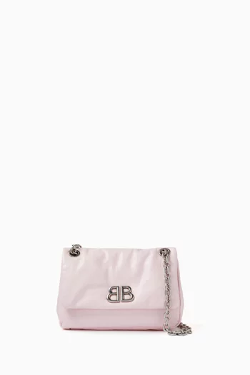 Mini Monaco Bag in Arena Calfskin