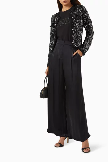 Sequin-embellished Cardigan