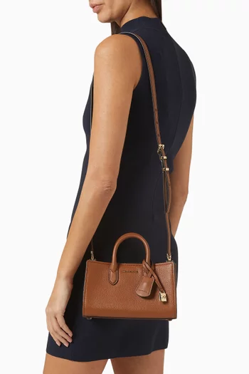 XS Scarlett Logo Crossbody Bag in Leather
