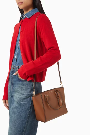 Small Taryn Tote Bag in Leather