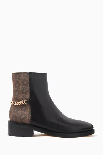 Jaycie leather ankle boot hotsell