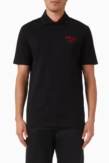 Versace polo shirt sale cheap