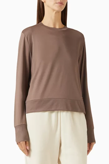 Daydream Crewneck Top in Technical-knit