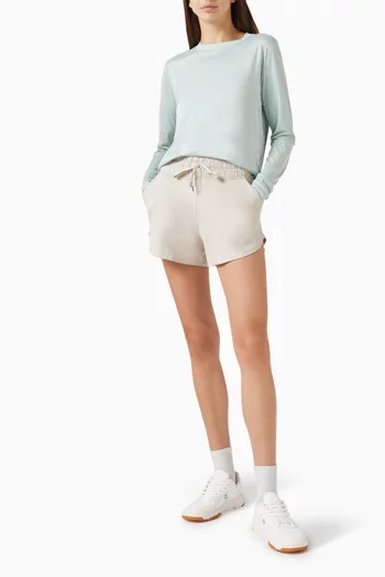 بلوزة داي دريم بفتحة رقبة مستديرة نسيج معالج