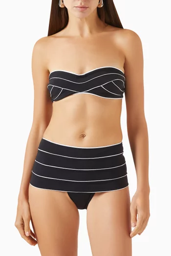 Deco Bikini Top in Stretch ECONYL®
