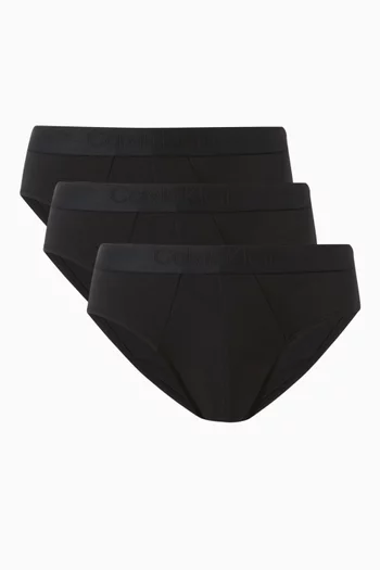 Briefs in Cotton, Set of 3