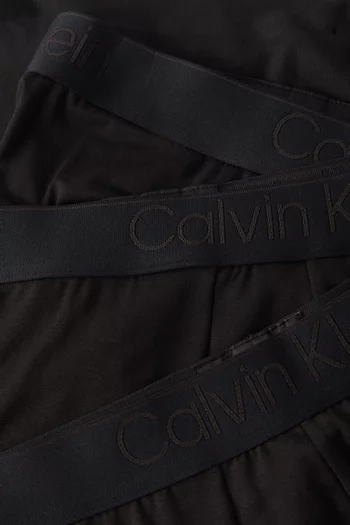 Boxer Briefs in Microfiber Jersey, Pack of 3