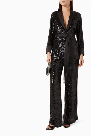 Sequin-embellished Blazer