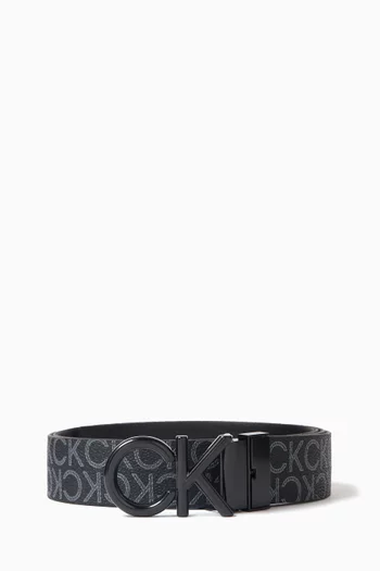 Calvin klein monogram belt clearance