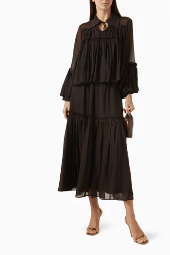 Frilled Sleeve Top