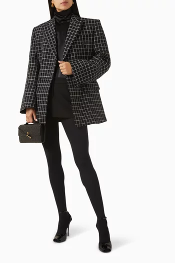 Double Breasted Contour Blazer