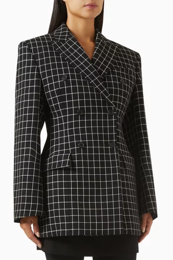 Double Breasted Contour Blazer
