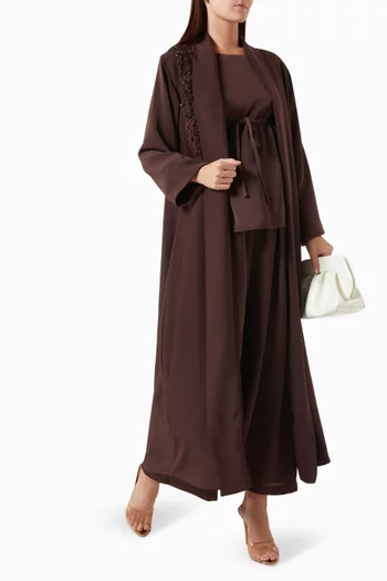 Embellished Abaya Set
