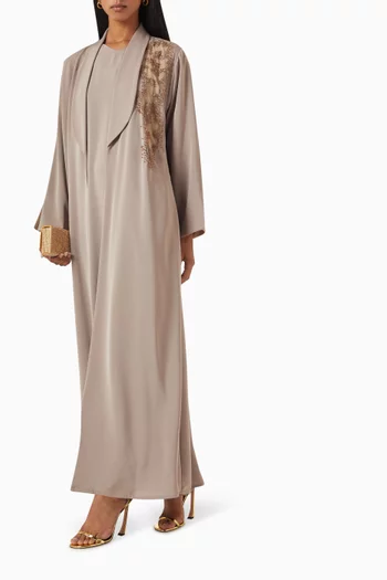 Embellished Abaya Set