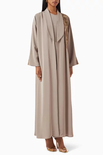 Embellished Abaya Set
