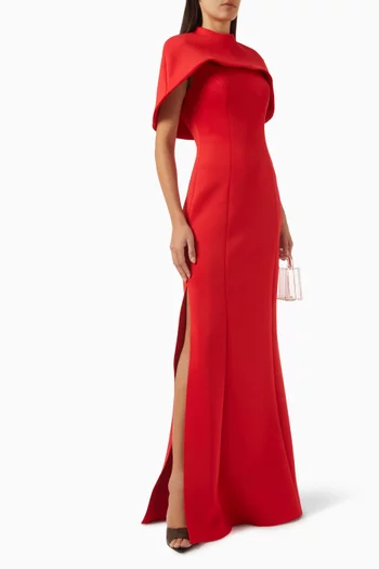 Cape Gown in Scuba