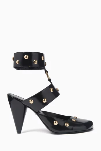 Jade Pump Heels in Leather