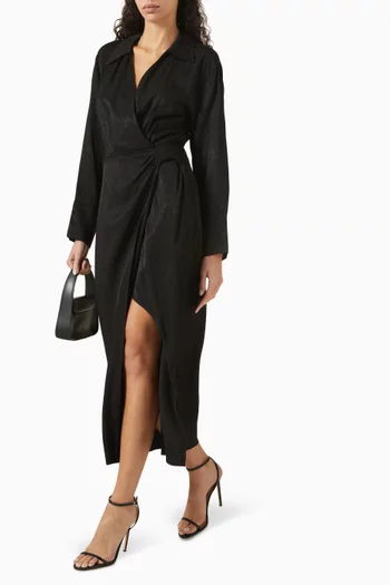 Wrap Shirt Dress