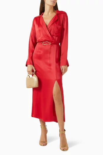 Collared Midi Dress