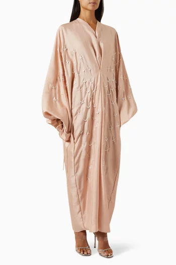 Embellished Balloon-sleeve Kaftan