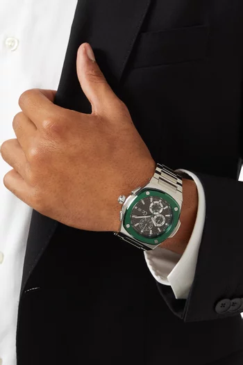 Coussin Shape Quartz Watch, 44mm