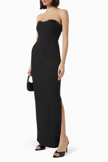 Sequin Cut-out Gown