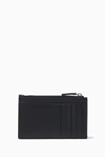 Long Coin & Card Holder in Leather
