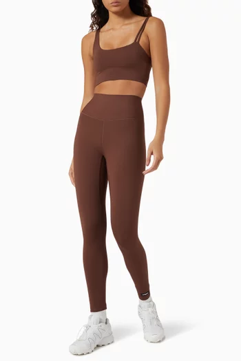 High-waisted Leggings in Stretch-nylon