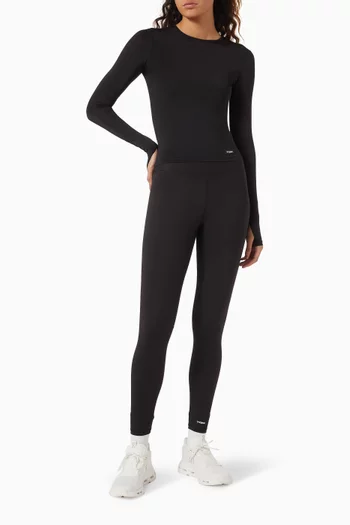 Long Sleeve Top in Soft Stretch Nylon