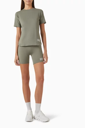 6.5" Biker Shorts in Recycled in Softskin100©