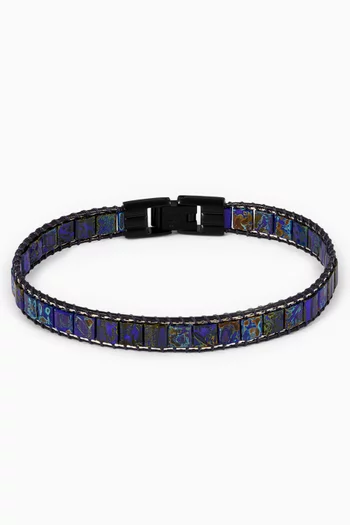 Mosaic Bracelet in Stainless Steel