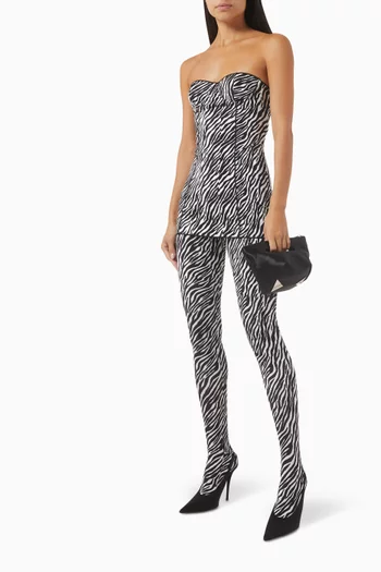 Animalier Leggings in Shine Lycra