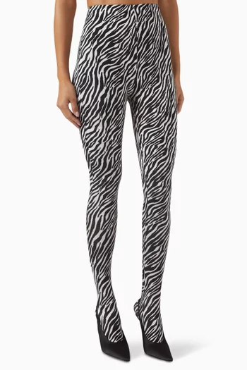 Animalier Leggings in Shine Lycra