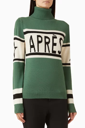 سترة شيلد بشعار Après‏ صوف مارينو