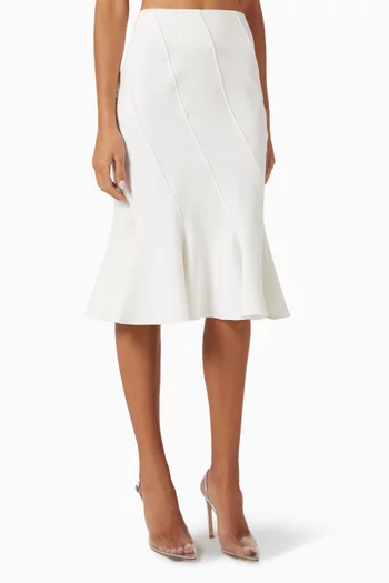 تنورة إينا متوسطة الطول فيسكوز