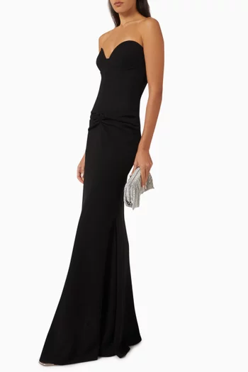 فستان عاليا طويل فيسكوز