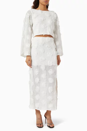 Yara Top & Skirt Set