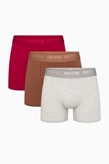 طقم بوكسر مطاطي 3 بوصات، 3 قطع