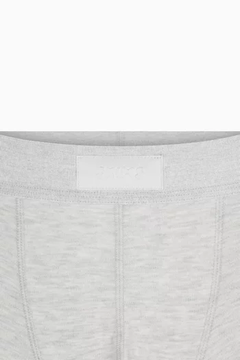 بوكسر بحياكة داخلية 5 بوصات قطن