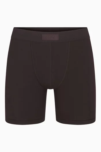 بوكسر بحياكة داخلية 5 بوصات قطن