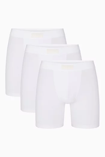 Cotton 5" Boxer Briefs, Set of 3