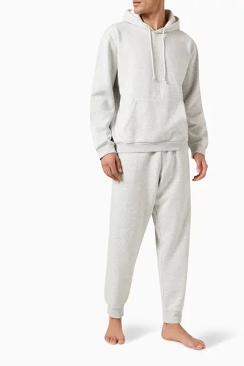 بنطال رياضي مريح بقصة تضيق نحو الأسفل صوف