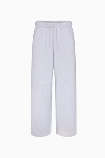 Jersey Lounge Relaxed Straight-leg Pants