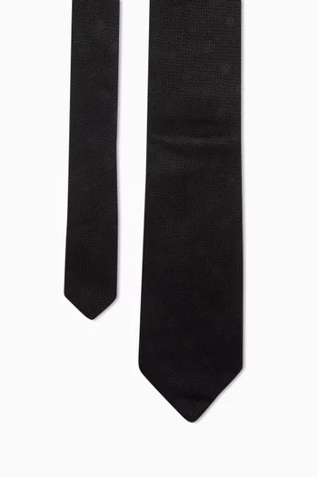Polka Dot Tie in Silk Grenadine